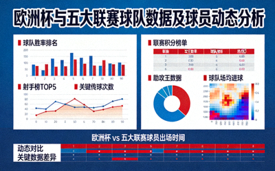欧洲杯与五大联赛球队数据与球员动态分析